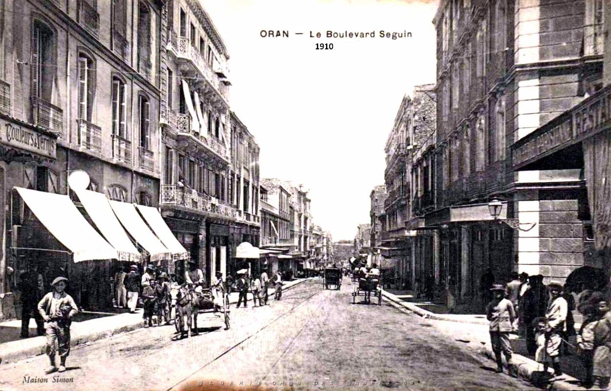 2158- Oran - Boulevard Seguin - 1910.jpg